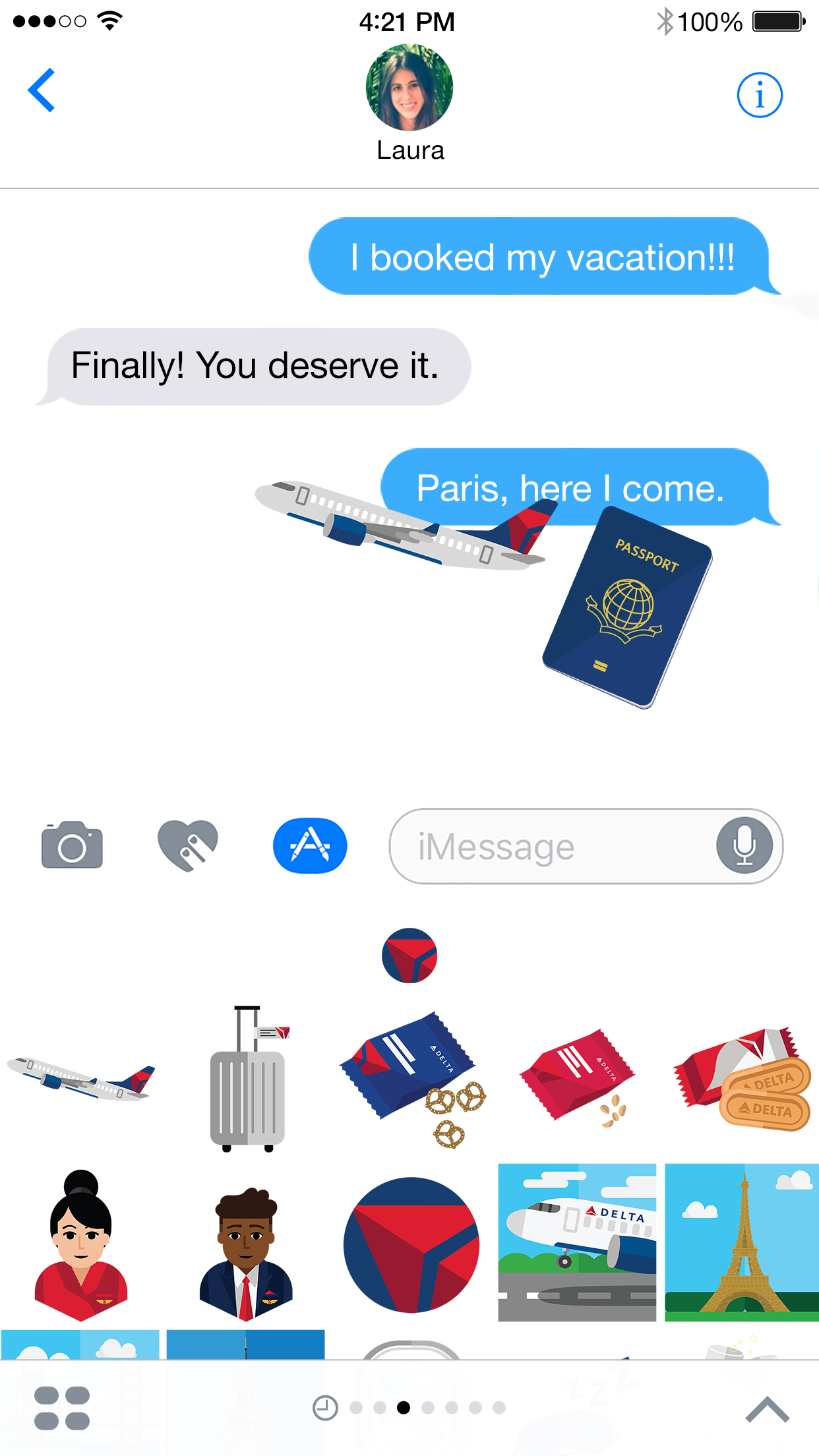 Screenshot of Delta Travel Stickers.jpg Delta News Hub